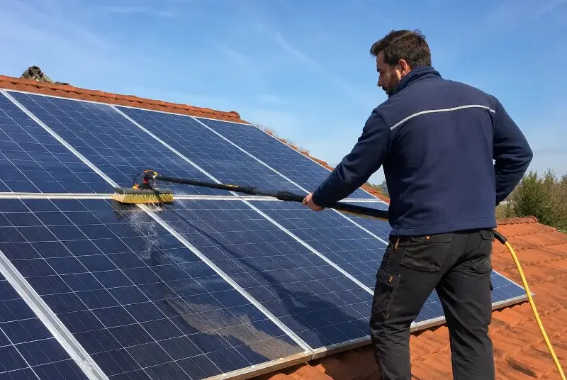 Nettoyage et entretien de panneaux solaires à Saint-Georges-de-Commiers